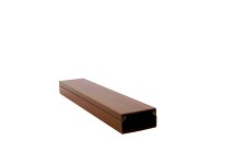 MALPRO D1004-8835 Lišta 40x20mm, imitace dřeva, tmavá, fólie