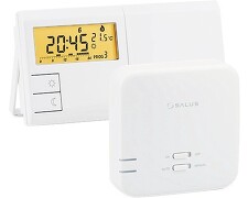SALUS 091FLRFv2 Bezdrátový týdenní programovatelný termostat, 0-230V, 0,2°C, 16A, 868MHz