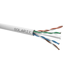 SOLARIX 26100001 SXKD-6-UTP-PVC Eca Instalační kabel  CAT6 UTP PVC Eca 305m/box