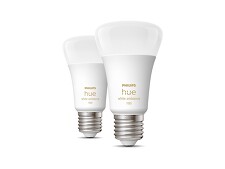 PHILIPS HUE W.AMBIANCE LED bulb A60 8W/75W 2200-6500K 1100lm (set=2ks)