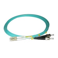 XtendLan FOP-LCST-D-10-50-OM3 Patch kabel, optický, LC-ST, PC, 50/125, duplex, 10m
