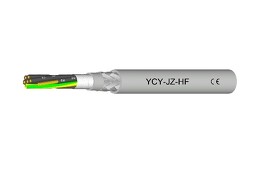 YCY-JZ-HF 4x2,5 Flexibilní kabel s Cu stíněním, do vlečných řetězů, EMC *0215926