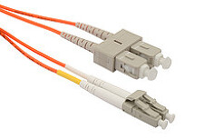 SOLARIX 70232115 SXPC-LC/SC-UPC-OM2-1M-D Patch kabel 50/125 LCupc/SCupc MM OM2 1m