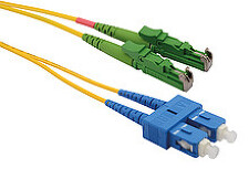 SOLARIX 70248419 SXPC-E2000/SC-APC/UPC-OS-1M-D Patch kabel 9/125 E2000apc/SCupc SM OS 1m