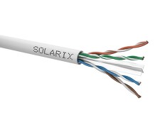 SOLARIX 26000001 SXKD-6-UTP-PVC Instalační kabel  CAT6 UTP PVC 500m/cívka