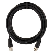 EMOS SL3002 Anténní koaxiální kabel černý  2,5M