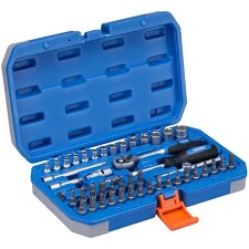 NAREX 65404189 SH 49-14 - 49dílná sada hlavic s ráčnou