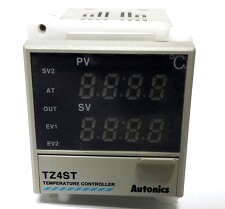 AUTONICS TZ4ST-24S Regulátor teploty 48 x 48mm, 110-220VAC, SSR Out., 2 Alarm Out.