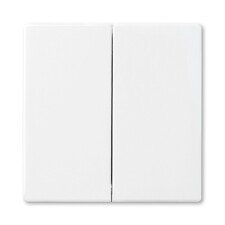 ABB 3559B-A0065284, FUTURE Kryt spínače dělený; studio bílá