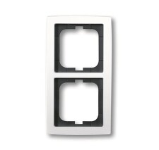 ABB 2CKA001754A4110, SOLO Rámeček dvojnásobný; studio bílá; 1722-84