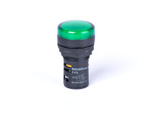 NOARK 105484 Ex9IL 2C g 230V AC  Signálka se zaoblenou hlavicí,kapacitní,zelená,230VAC