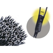 EMOS D1DW01 Spojovací vánoční řetěz - síť 160 LED 1,5x2m, teplá bílá