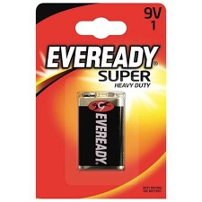 ENERGIZER Eveready Super 6F22 - baterie 9V - blistr *EVB005