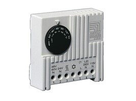 RITTAL 3110000 Termostat do rozvaděče +5 až +60 °C 230-24V/AC, 60-24 V/DC