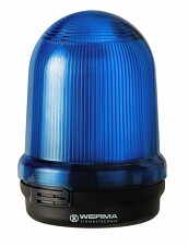 WERMA 82951068 LED-rotační maják 115-230V AC, modrý