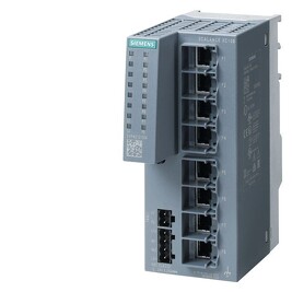SIEMENS 6GK5108-0BA00-2AC2 SCALANCE XC108, Unmanaged IE switch, 8x 10/100 Mbit/s RJ45 port