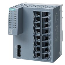 SIEMENS 6GK5116-0BA00-2AC2 SCALANCE XC116, Unmanaged IE switch, 16x 10/100 Mbit/s RJ45 por