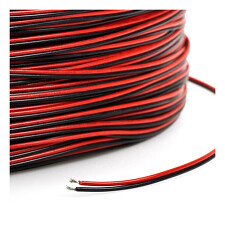 McLED ML-733.001.46.0 kabel 2-žilový AWG 20/0,52 mm2, červená/černá