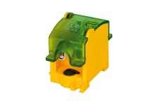 ELEMAN 1008731 Svorkovnice stoupací OBL 35/25-1, krytá, zelená, na DIN/panel, 1pól.