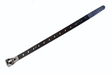 ELEMAN 1794020 Vázací pásky otevíratelné, děrované - Kabel-Fixx - 280x10 R, černá (bal.=100 ks)