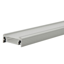 KANLUX 26542 PROFILO D Hliníkový profil pro LED pásky 2m (10ks po 2m v balení) bez difuzoru