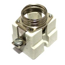 KERAMTECH 2113-01 Pojistkový spodek E27 otřesuvzdorný