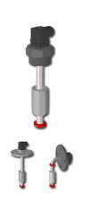 MERECOM IMNTC PVC - V1 P06 F55 L170 C1 N1 Magnetický plovákový spínač hladiny