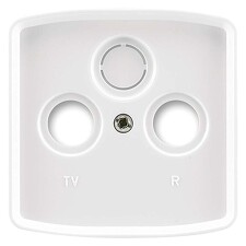 ABB 5011A-A00300 B, TANGO Kryt zásuvky TV+R+SAT; bílá