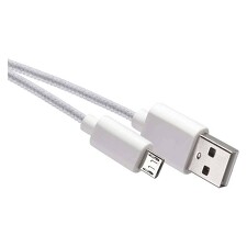EMOS SM7006W Kabel USB 2.0 A/M-MICRO B/M 1m bílá
