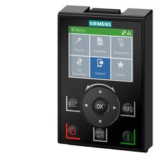 SIEMENS 6SL3255-0AA00-4JA2 SINAMICS G Intelligent Operator Panel IOP-2 for SINAMICS G120, 