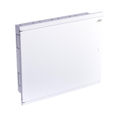 NOARK 109809 EMFF2 48W Rozvodnice pod omítku,2x24 mod. bílé plechové dveře,včetně N+PE