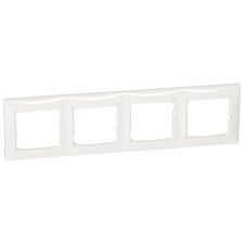 LEGRAND 774454 Valena, rámeček 4P horizontální bílý