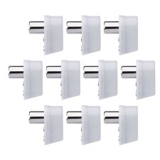 EMOS K1421 Konektor IEC A205 vidlice zacvakávací, úhlový, 10 ks balení