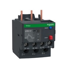 SCHNEIDER LRD07 Jisticí nadproudové relé tř.10A, pro stykače D09-D38, 1,6-2,5A