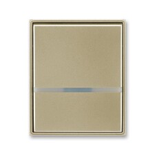 ABB 3558E-A00653 33, TIME Kryt spínače jed., s průz.; šampaňská