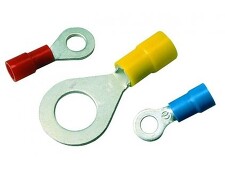 GPH GF-M5 Oko lisovací PVC průřez 4-6mm2 M5 žlutá (bal=100ks)