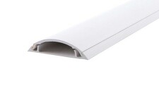 MALPRO 5211 Podlahová lišta 40mm, bílá, fólie
