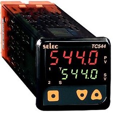 SELEC TC544A-CU PID 48x48 rly/SSR/rly Regulátor teploty s dvojitým displejem