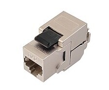 SOLARIX 25286902 SXKJ-10G-STP-BK-SA KEYSTONE 10G Datová zásuvka CAT6A STP RJ45 samořezná 