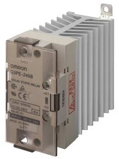 OMRON G3PE-225B-2 DC12-24 Solid-State relay, 2-pole, screw mounting, 25A, 264VAC max