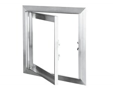 ELEMAN 1008206 VENTS DG 400x400 hliníková rev. dvířka do sádrokartonu