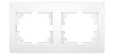 KANLUX 25118 LOGI Dvojnásobný horizontální rámeček - bílá