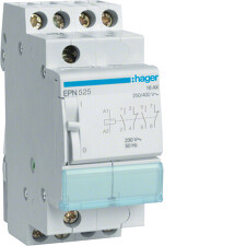 HAGER EPN525 Impulsní relé 16A, 2S+2R, 230V AC / 110V DC