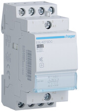HAGER ESL427SDC Stykač se sníženou hlučností 25A, 2S+2R, 12V DC