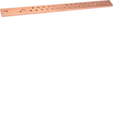 HAGER UM30A4 CU sběrna děrovaná, 30x10mm, délka 430 mm pro UE21D4/UE31D1