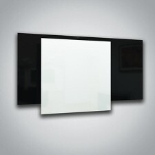 FENIX 5437150 ECOSUN 600 GS White Mléčně bílý, skleněný bezrámový panel na stěnu i strop