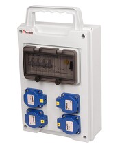 FAMATEL eb366 EB 400000.1 /8M  Zás.skříň easyBox IP44  jištěná s chráničem 40/4/003, pře