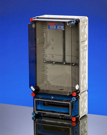 HENSEL Mi-82421 Elektroměrová rozvodnice pro 3f elektroměr IP43