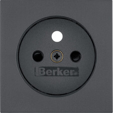 BERKER 3965768996 Centrální díl pro zásuvku se zemnícím kolíkem s ochrannou proti dotyku