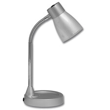 ECOLITE L2705-STR Lampa stolní na R50/E14/25W stříbrná